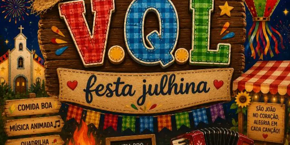 Imagem do grupo de WhatsApp Arraiá do V.Q.L