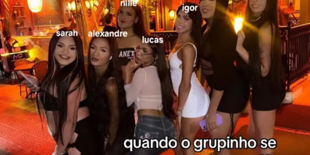 Imagem do grupo de WhatsApp as Marias