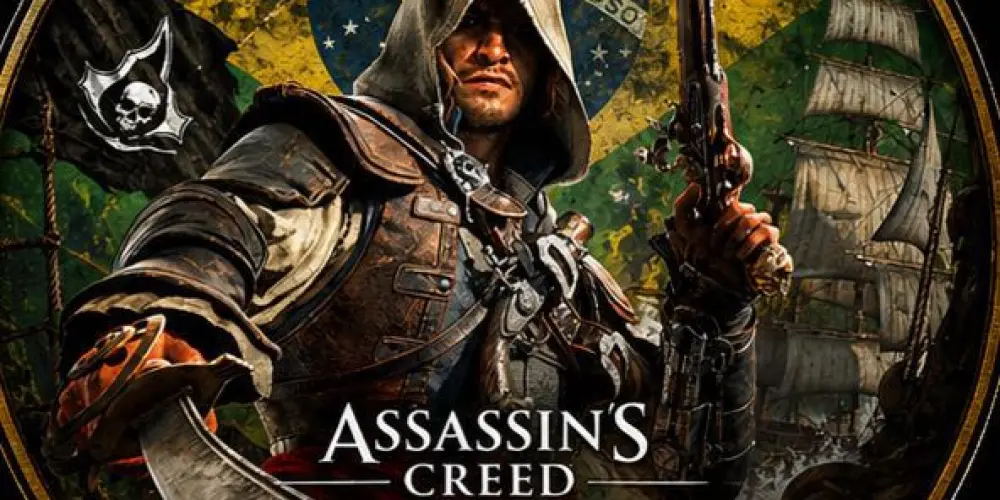 Imagem do grupo de WhatsApp Assassin’s Creed Black Flag Brasil