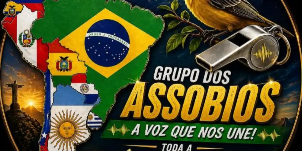Imagem do grupo de WhatsApp Assobiadores da América Latina