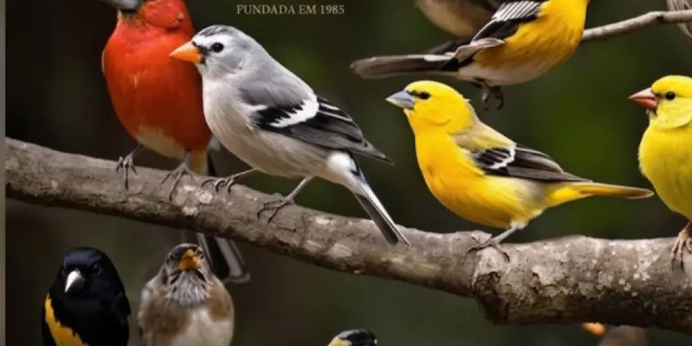 Imagem do grupo de WhatsApp associação de assobio de sines 🪿🐦‍⬛🦚🦜