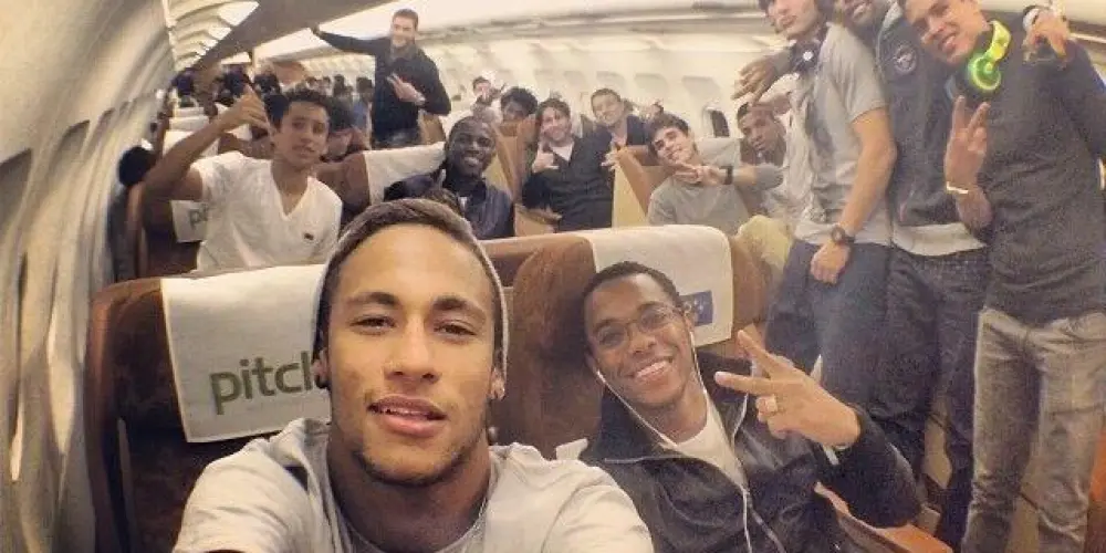 Imagem do grupo de WhatsApp baderna