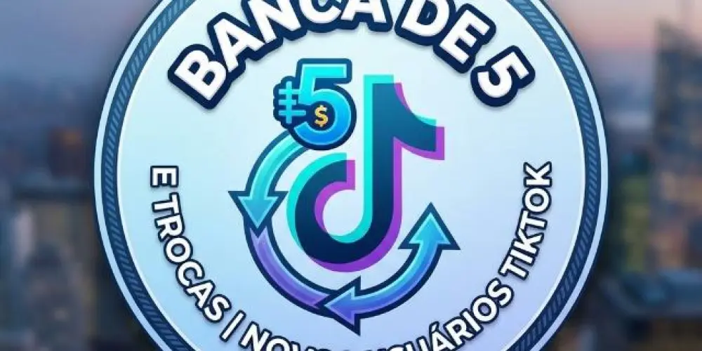 Imagem do grupo de WhatsApp Banca de 5 e trocas | Novos Usuários TikTok