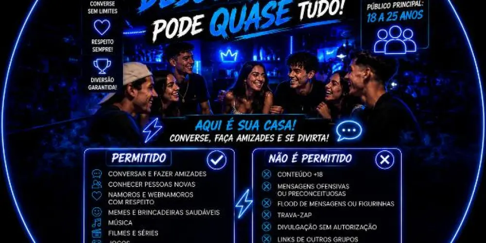 Imagem do grupo de WhatsApp 😎 Bandoo🥳