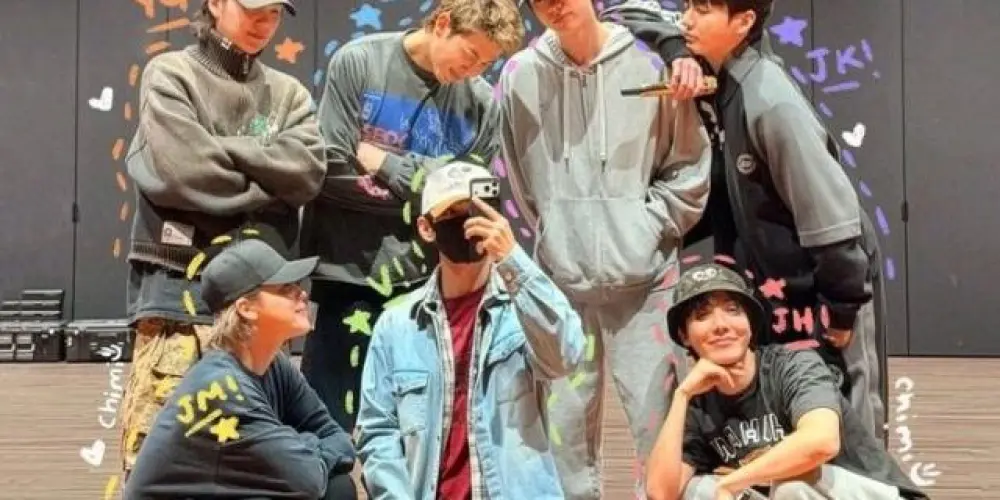 Imagem do grupo de WhatsApp Bangtan