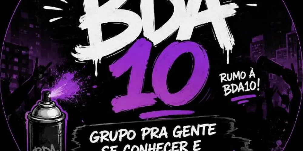 Imagem do grupo de WhatsApp BDA10