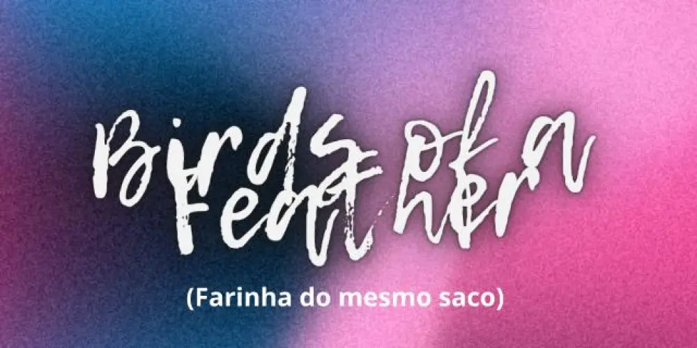 Imagem do grupo de WhatsApp Birds of a Feather