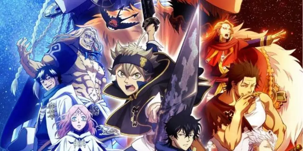 Imagem do grupo de WhatsApp BLACK CLOVER
