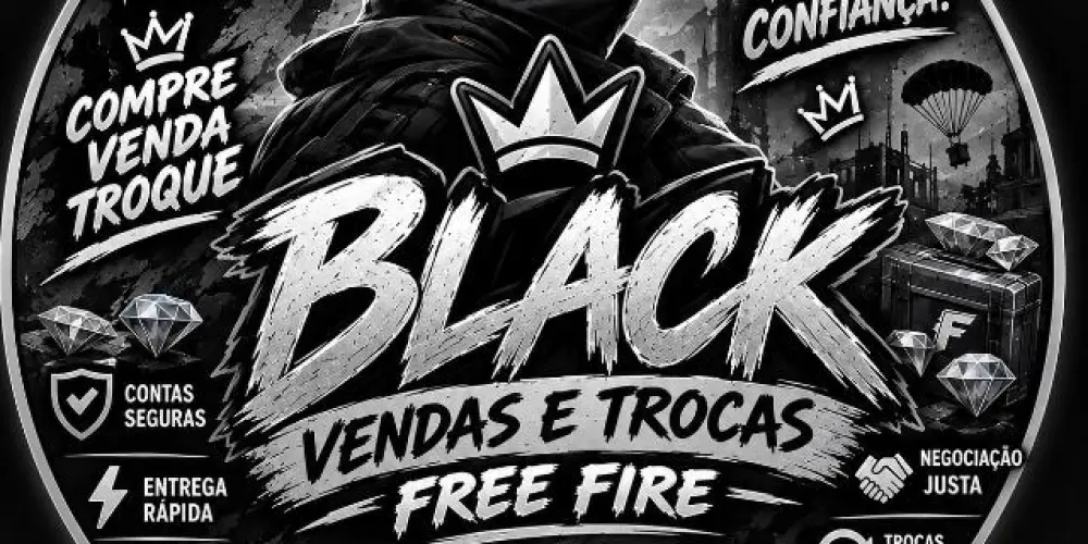 Imagem do grupo de WhatsApp Black  VENDAS E TROCAS FF
