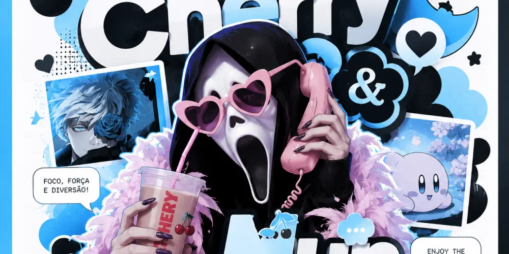 Imagem do grupo de WhatsApp blog Cherry e mun