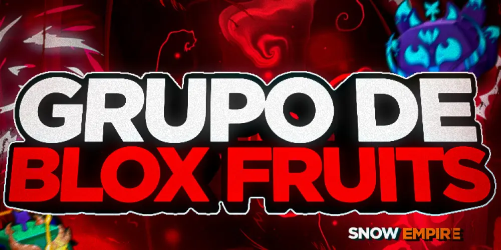 Imagem do grupo de WhatsApp Blox Fruits