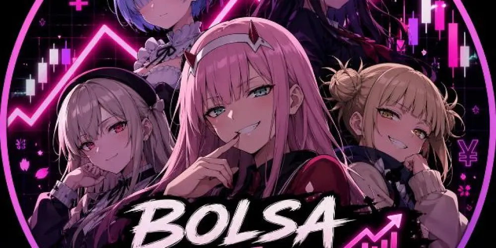 Imagem do grupo de WhatsApp Bolsa de Waifus 📈