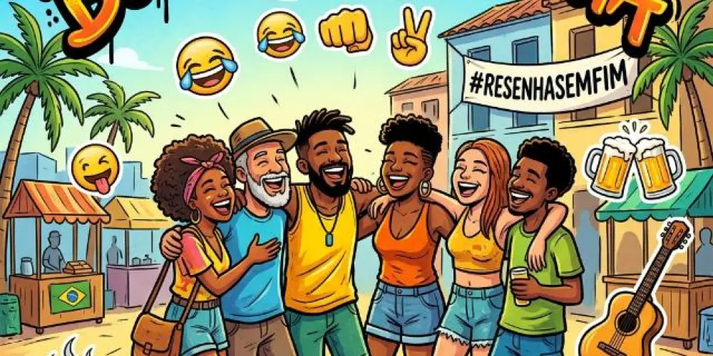 Imagem do grupo de WhatsApp BONDE DA RESENHA