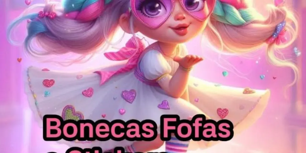 Imagem do grupo de WhatsApp Bonecas Fofas e Stickers