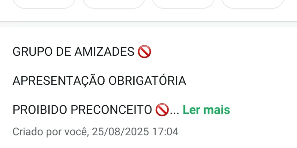 Imagem do grupo de WhatsApp Bora tomar uma