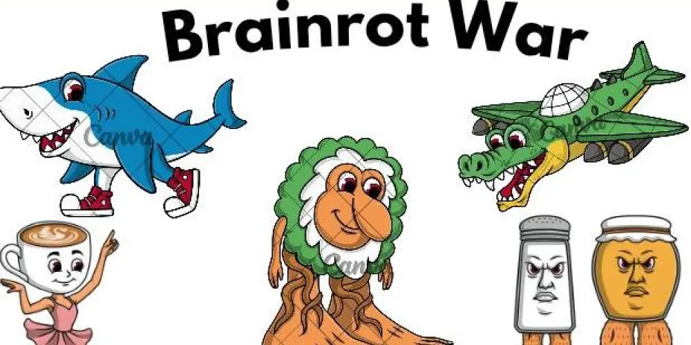 Imagem do grupo de WhatsApp Brainrot War🦈