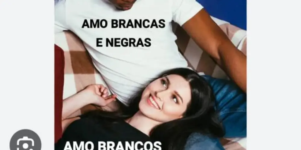 Imagem do grupo de WhatsApp Brancas que Amam Negros