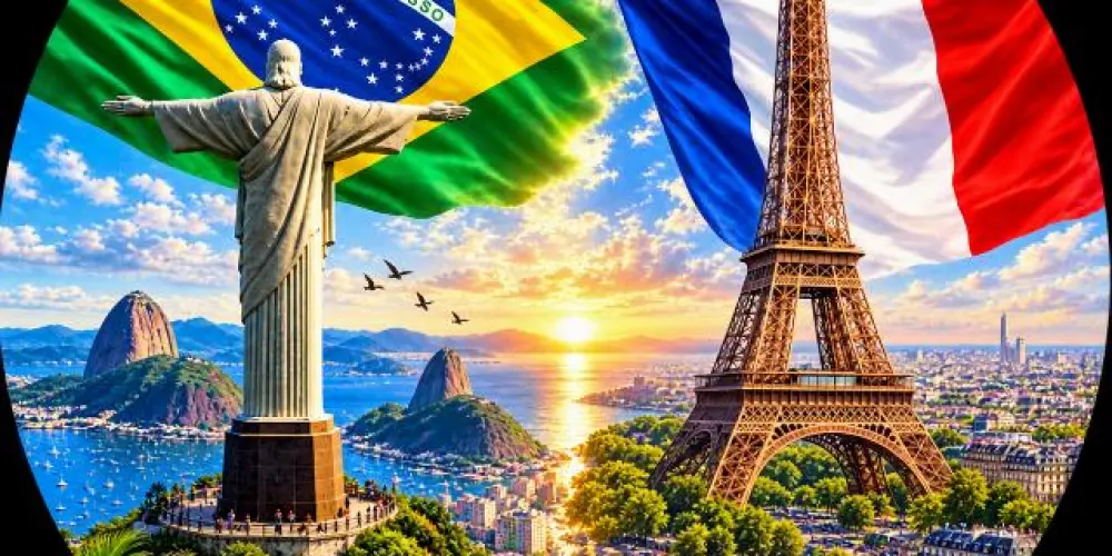 Imagem do grupo de WhatsApp Brasileiros na França Compra & Venda