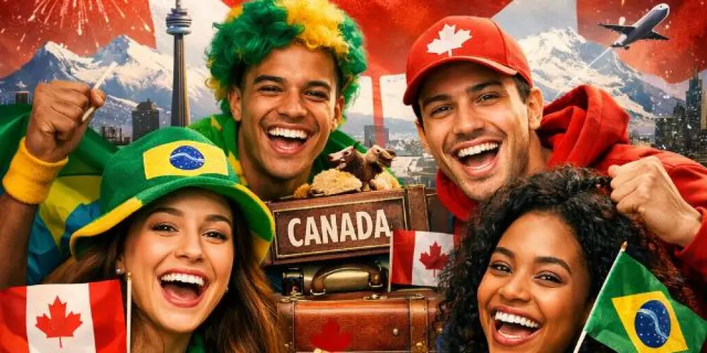 Imagem do grupo de WhatsApp 🇧🇷 BRASILEIROS NO CANADÁ 🇨🇦
