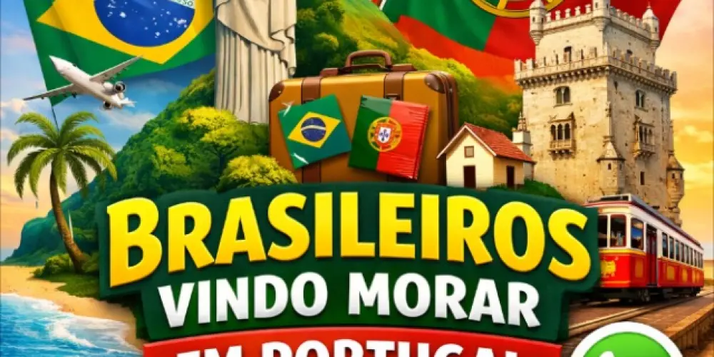 Imagem do grupo de WhatsApp Brasileiros vindo morar em Portugal🇵🇹🇧🇷