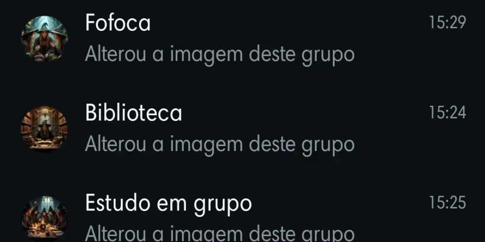 Imagem do grupo de WhatsApp Bruxas Br