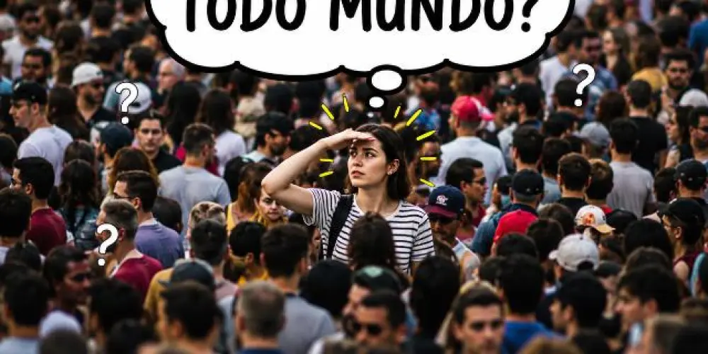Imagem do grupo de WhatsApp Cadê todo mundo?