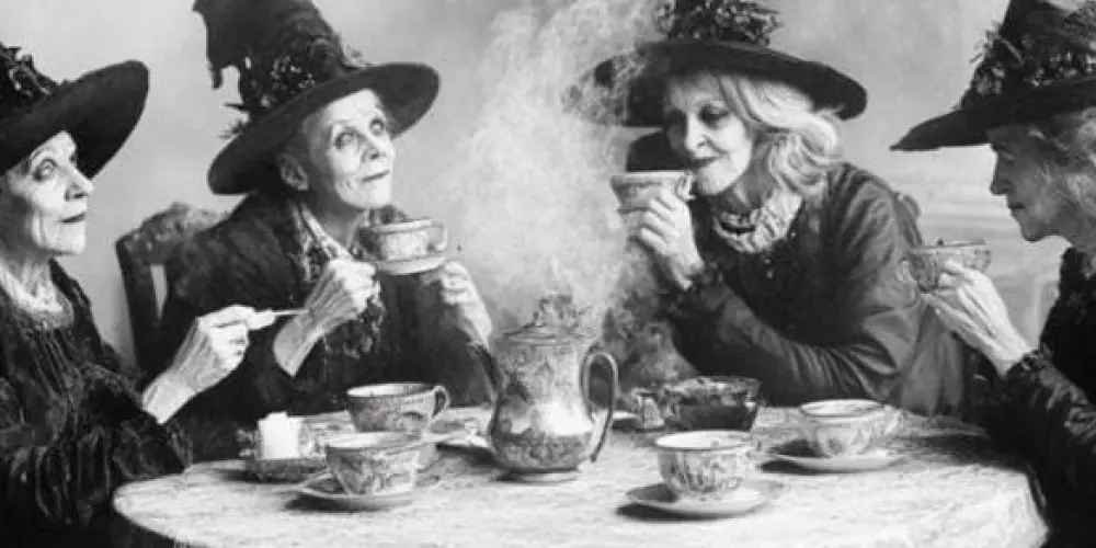 Imagem do grupo de WhatsApp Café com as bruxa