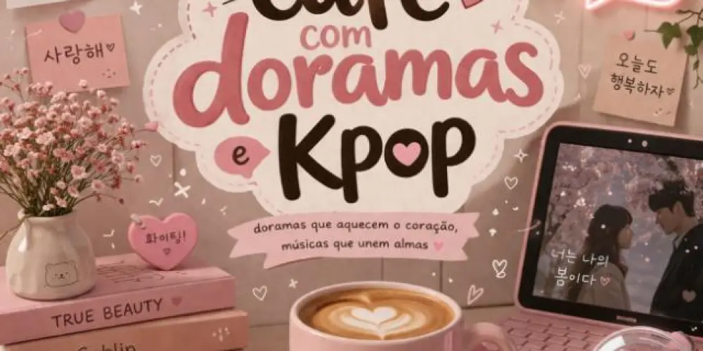 Imagem do grupo de WhatsApp Café com Doramas e K-pop ☕