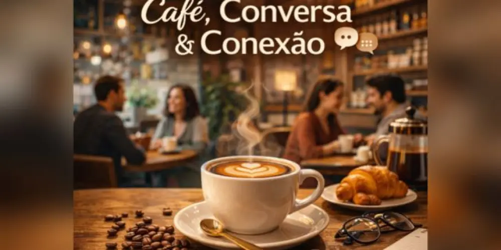Imagem do grupo de WhatsApp Café, Conversa & Conexão