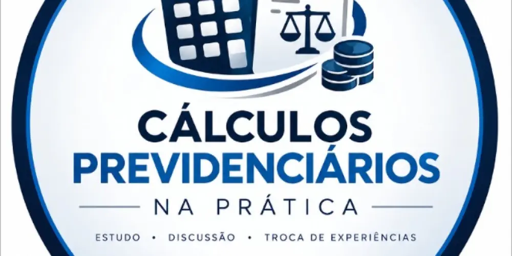 Imagem do grupo de WhatsApp Cálculos Previdenciários | COMUNIDADE
