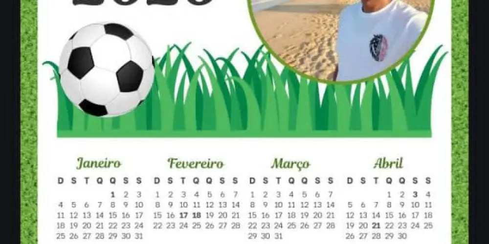 Imagem do grupo de WhatsApp Calendários personalizado