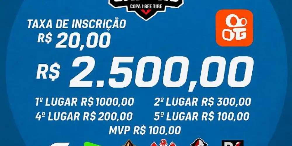 Imagem do grupo de WhatsApp CAMPEONATO DE FREE FIRE #02 A NOITE