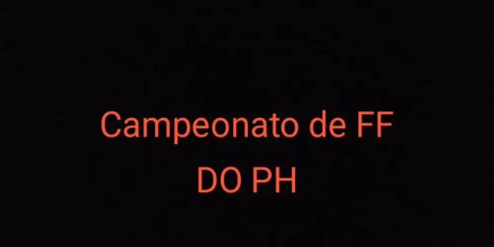 Imagem do grupo de WhatsApp CAMPEONATOS DE FREE FIRE DO PH