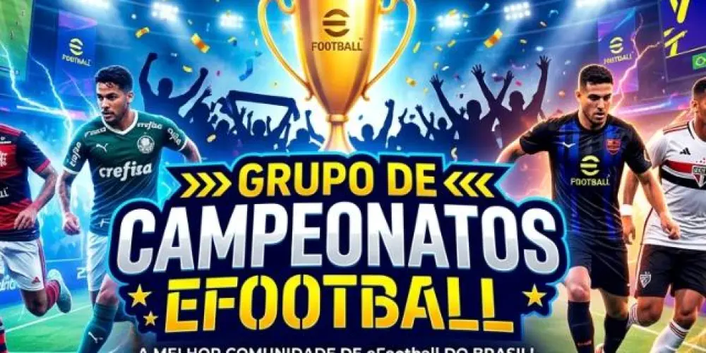 Imagem do grupo de WhatsApp CAMPEONATOS EFOOTBALL