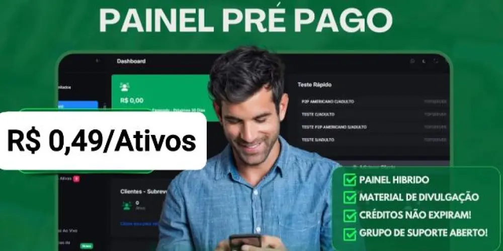Imagem do grupo de WhatsApp CANAIS VIA INTERNET PÓS PAGO/ATIVOS