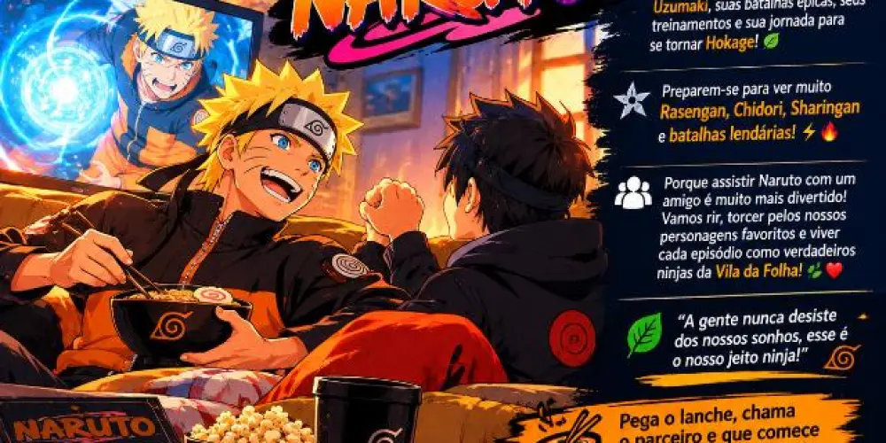 Imagem do grupo de WhatsApp Canal Que So Fala De Naruto