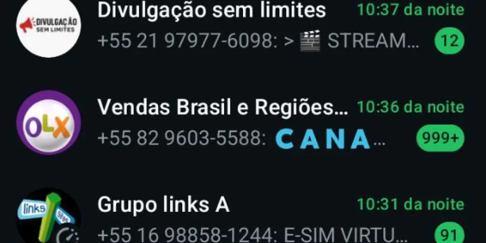 Imagem do grupo de WhatsApp Canal Vendas e Divulgação - Conteúdos Divulgar e Vender Mais