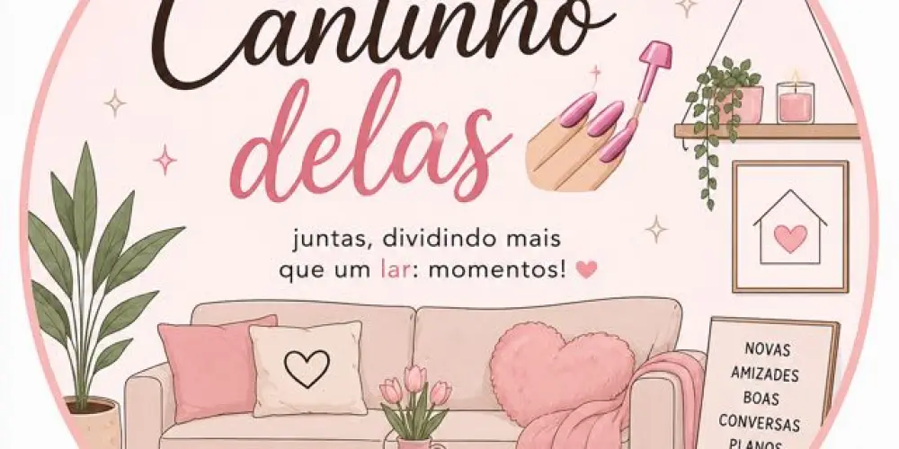 Imagem do grupo de WhatsApp Cantinho delas 💅🏼