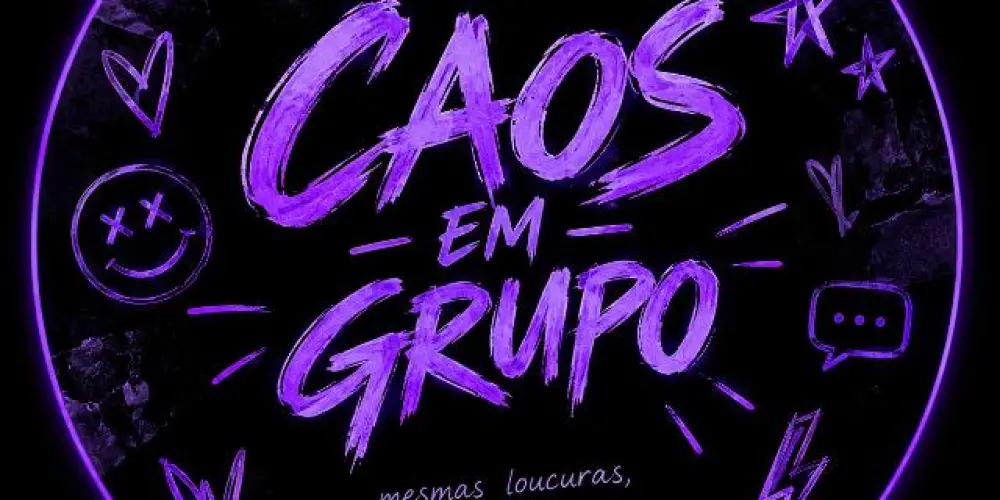 Imagem do grupo de WhatsApp CAOS EM GRUPO 💜👑