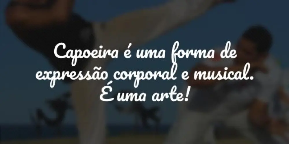 Imagem do grupo de WhatsApp Capoeira é nossa vida