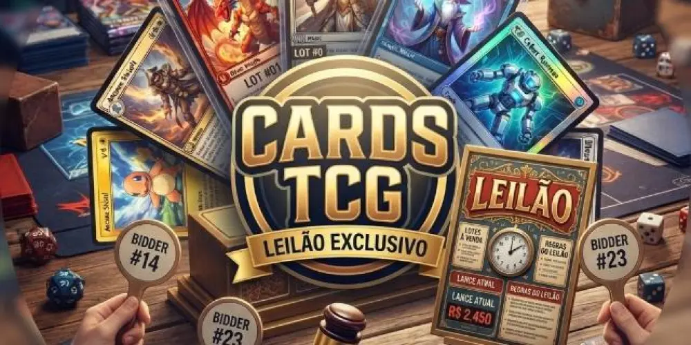 Imagem do grupo de WhatsApp Cards TCG leilão (pokémon TCG)