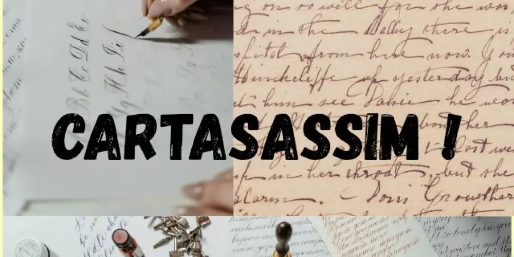 Imagem do grupo de WhatsApp Cartasassim