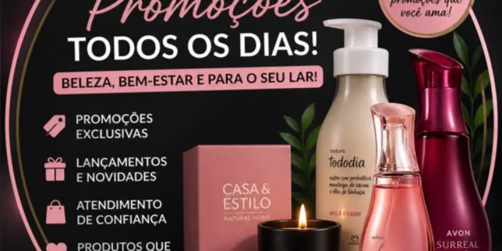 Imagem do grupo de WhatsApp 🏠 Casa, Beleza & Perfumes