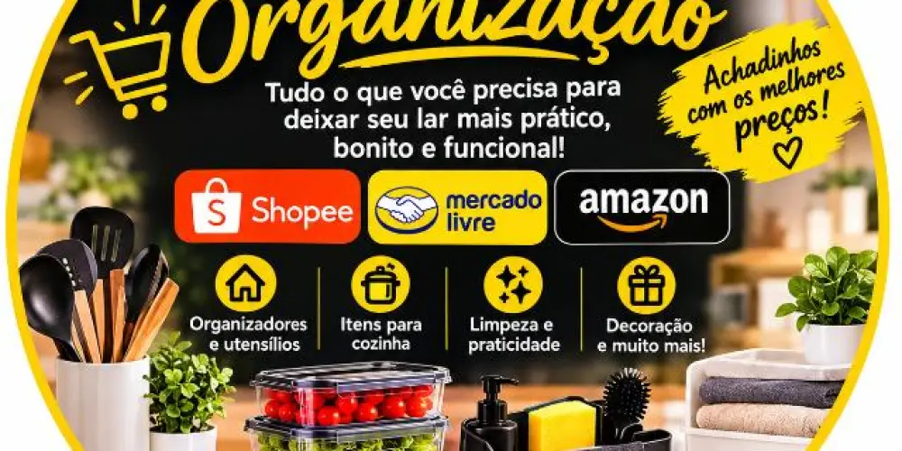 Imagem do grupo de WhatsApp Casa, Cozinha & Organização