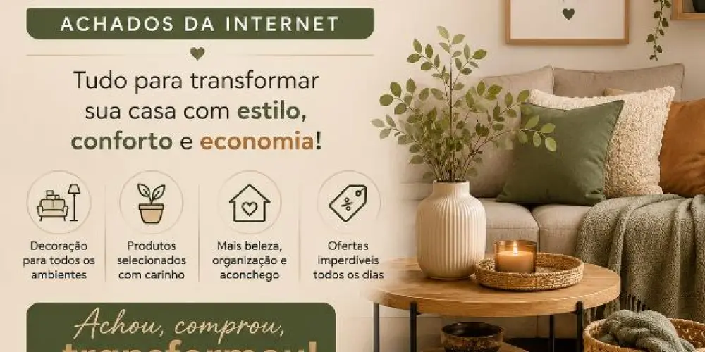 Imagem do grupo de WhatsApp Casa & Decoração