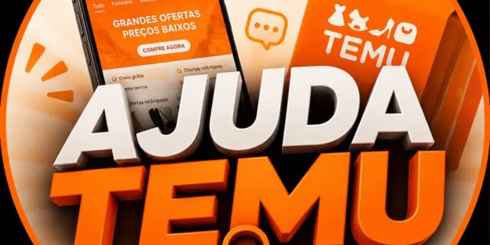 Imagem do grupo de WhatsApp Central de Ajuda Temu