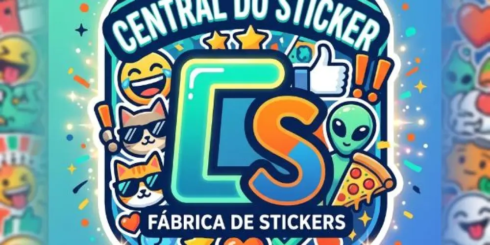 Imagem do grupo de WhatsApp Central do Sticker 🎯