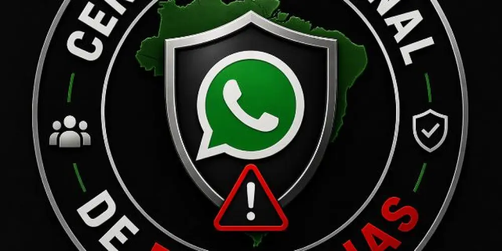 Imagem do grupo de WhatsApp Central Nacional de Denúncias