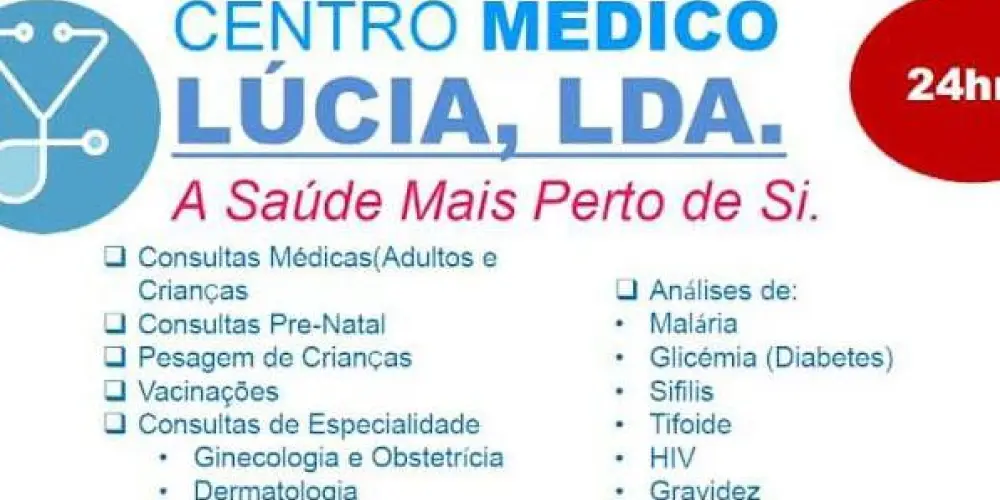 Imagem do grupo de WhatsApp Centro médico Lúcia Lda. Beira, Sofala Moçambique