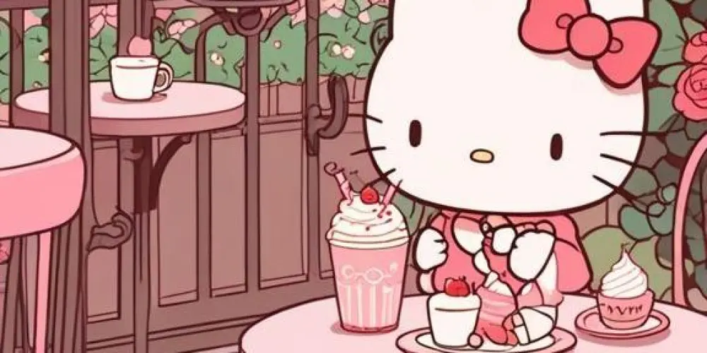 Imagem do grupo de WhatsApp ¢€hello kity€¥